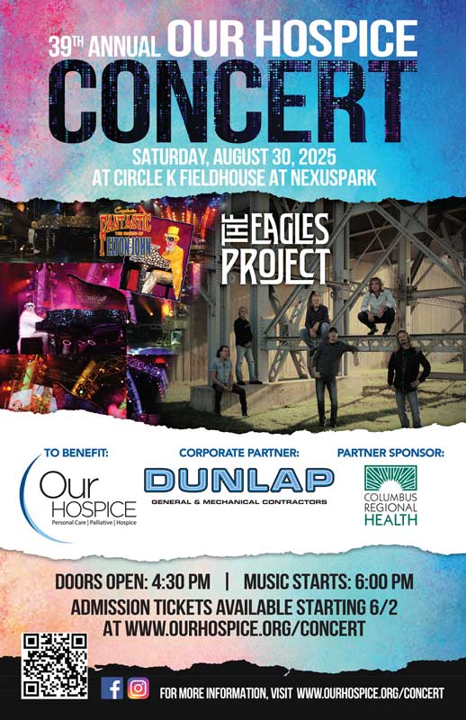 Our Hospice Summer Concert Poster